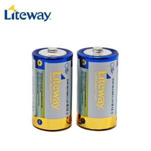 Liteway C R14P 1.5V Carbon Zinc Battery
