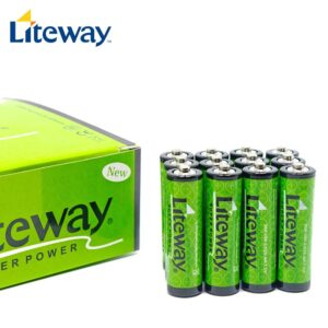 Liteway Green AA R6P 1.5V Carbon Zinc Battery (1)